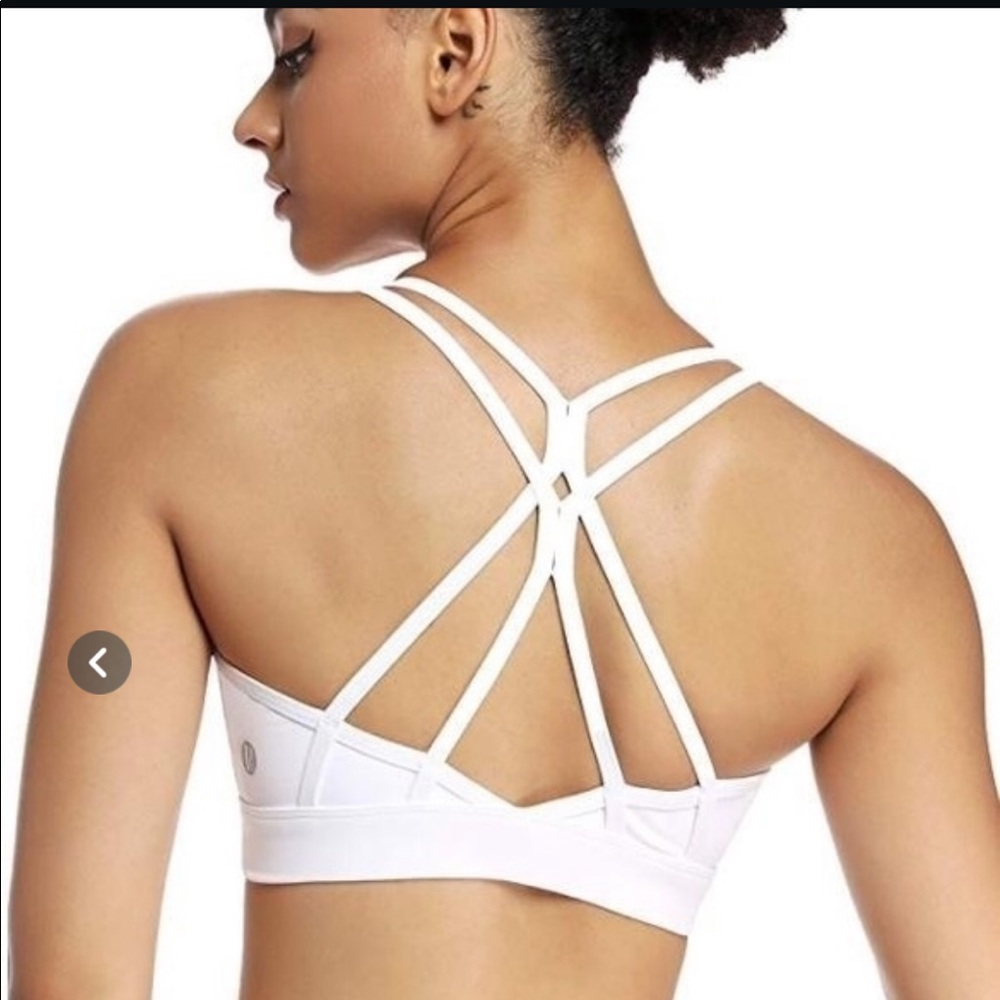New Women white sexy sport gym bra